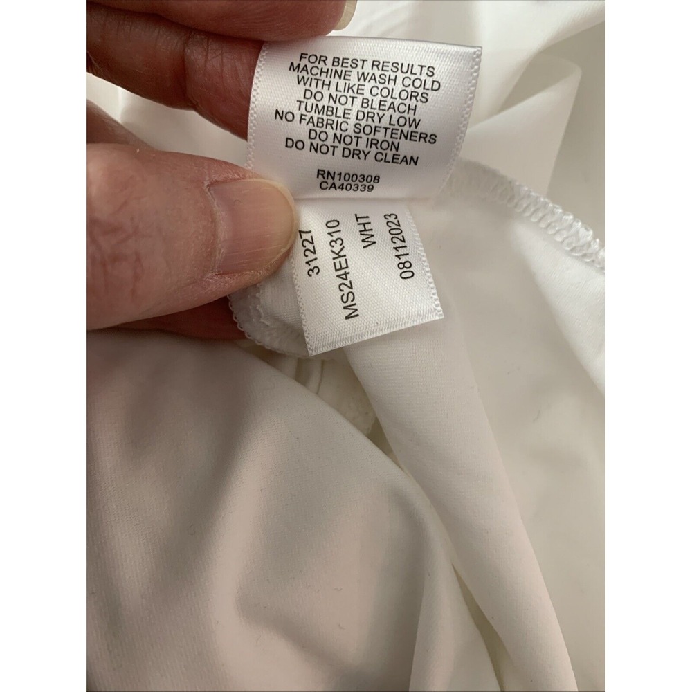 NEW Peter Millar  Crown Sport‎ Perth Performance White 2XL 1/4 Zip Mock Collar - Picture 9 of 9
